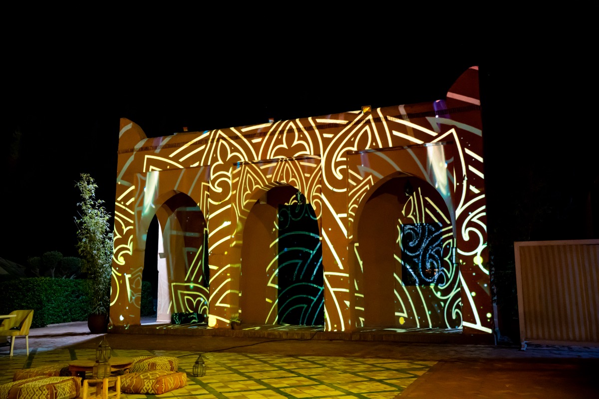 Mapping immersif